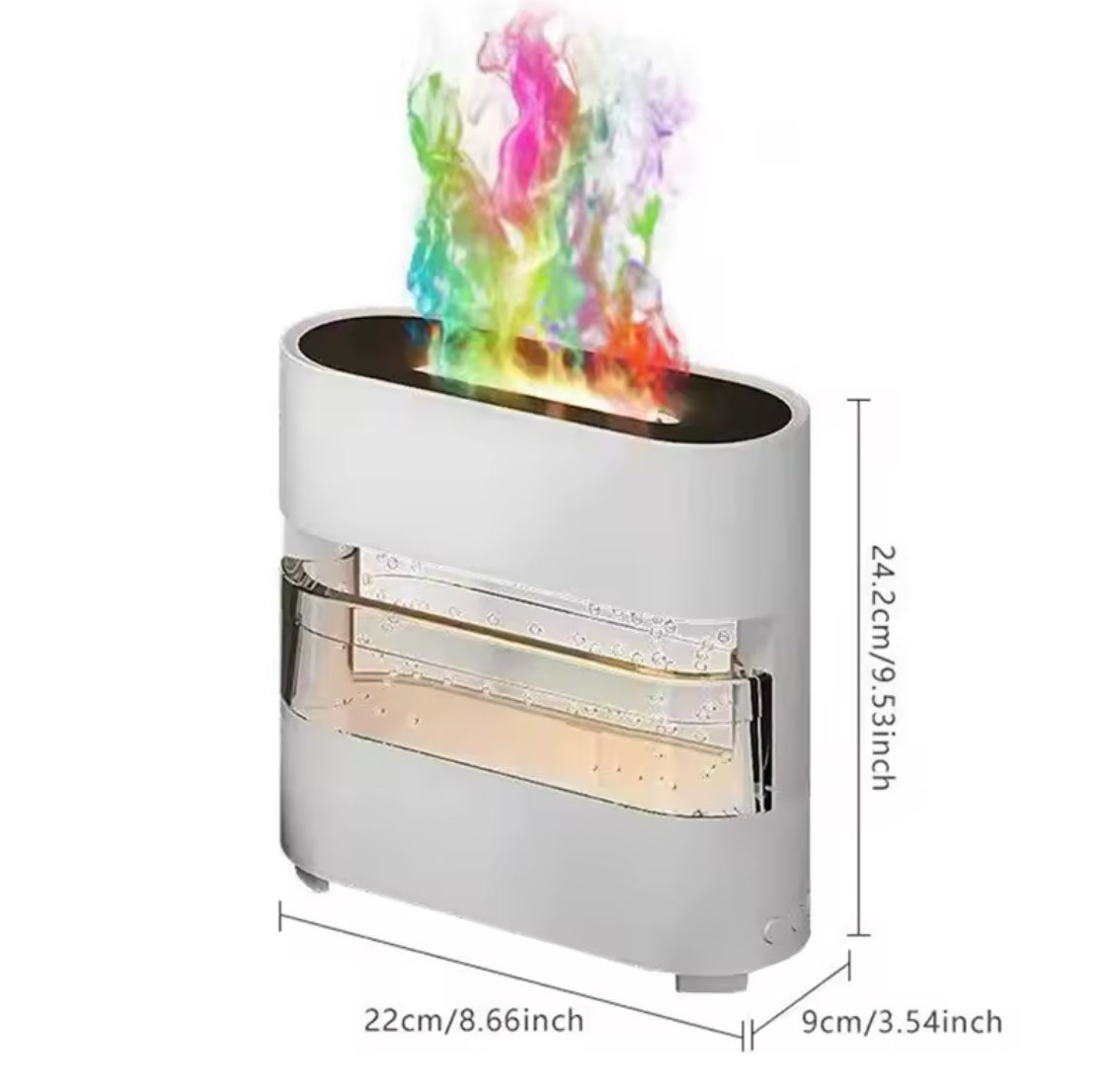 Rain Drops Simulation Flame Humidifier, Colourful Rain And Fire Aroma Diffuser, Dynamic Flame Air Humidifier Rain Drops Simulation Flame Humidifier, Colourful Rain And Fire Aroma Diffuser, Dynamic Flame Air Humidifier